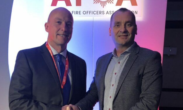 NEW CHAIR TAKES OVER AT AIRPORT FIRE OFFICERS’ ASSOCIATION