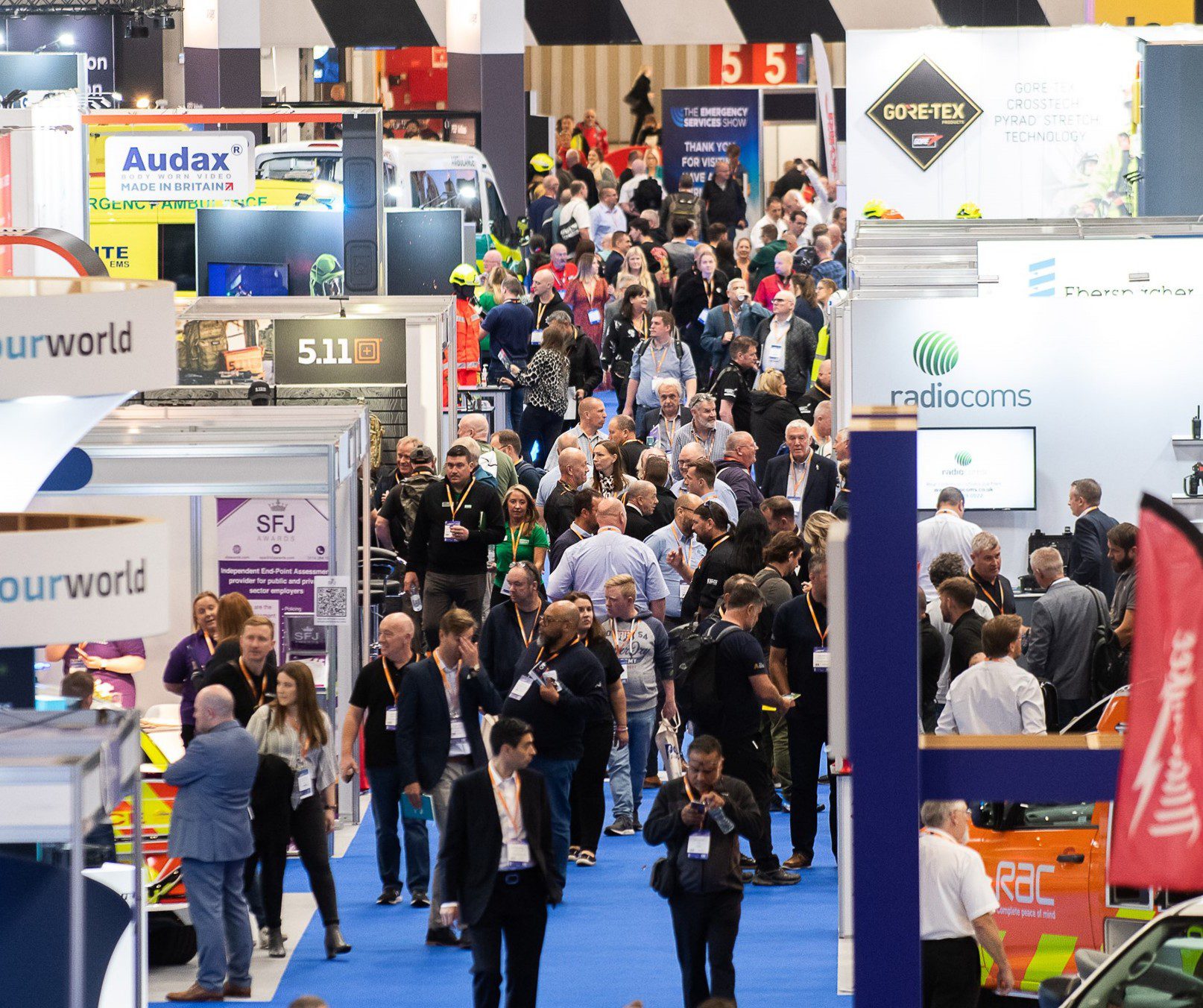 RECORD NUMBERS ATTEND EMERGENCY SERVICES SHOW 2022