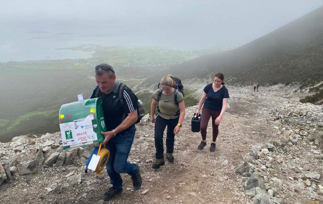 MAYO MAN REACHES NEW HEIGHTS WITH ECO-POWERED DEFIBS