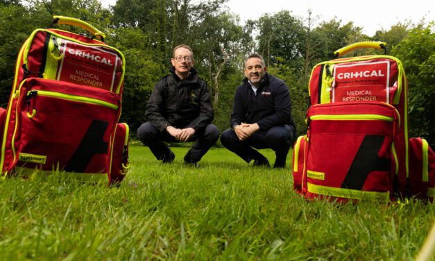 CRITICAL CHARITY COLLABORATION WITH NATIONAL AMBULANCE SERVICE