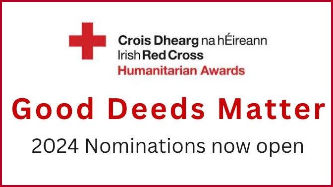 IRISH RED CROSS HUMANITARIAN AWARDS 2024