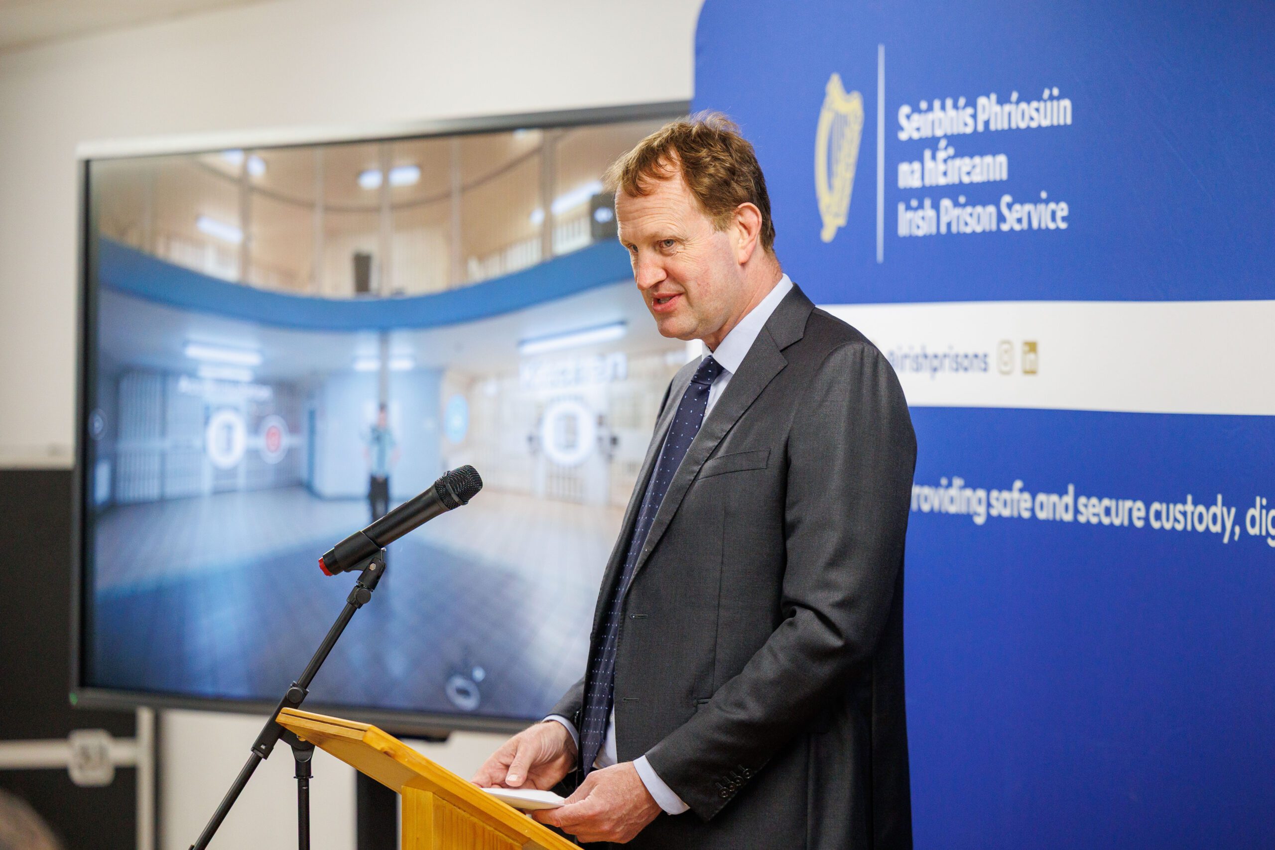 Justice Minister launches prison recruitment campaign