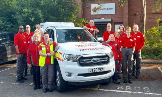 BRITISH RED CROSS IN PILOT PROJECT WITH FIRE SERVICE IN WALES